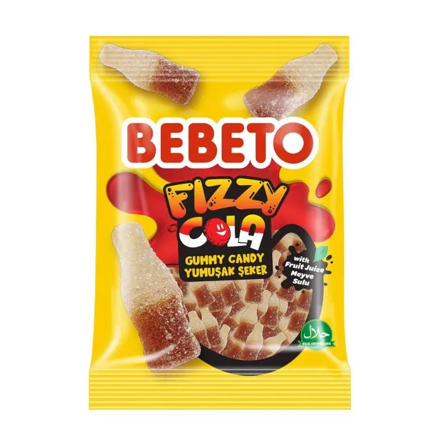 Bebeto Fizzy Cola Gummy Candy 18G